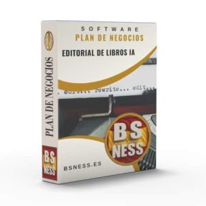 Software plan de negocio Editorial de libros IA
