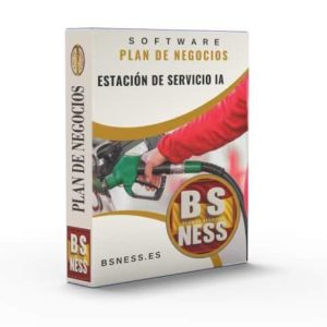 Software plan de negocio Estación de servicio IA