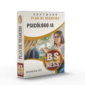 Software plan de negocio Psicólogo IA