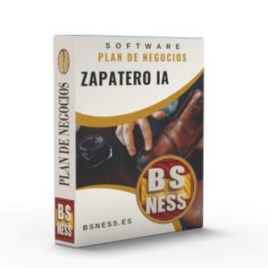 Software plan de negocio Zapatero (reparación de calzado) IA