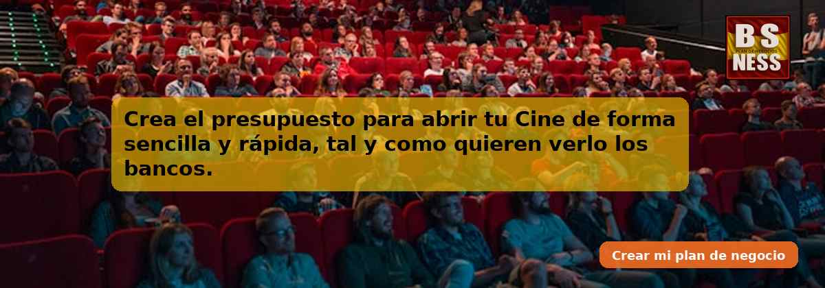 Crea el presupuesto para abrir tu Cine de forma sencilla y rápida, tal y como quieren verlo los bancos.