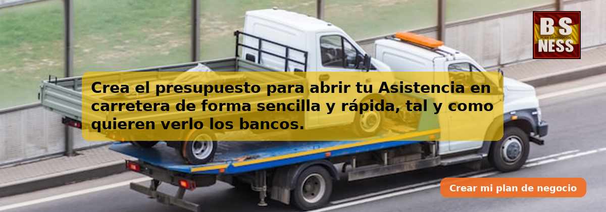 Crea el presupuesto para abrir tu Asistencia en carretera de forma sencilla y rápida, tal y como quieren verlo los bancos.
