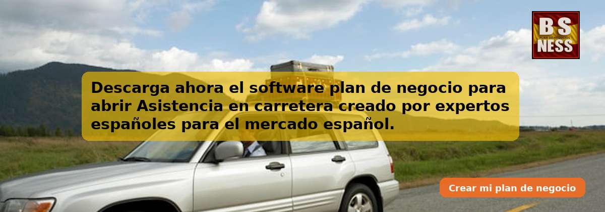 Descarga ahora el software plan de negocio para abrir Asistencia en carretera creado por expertos españoles para el mercado español.